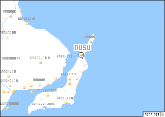 map of Nusu