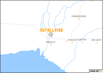 map of Nutall Rise