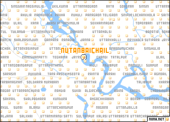 map of Nutan Bāichāil