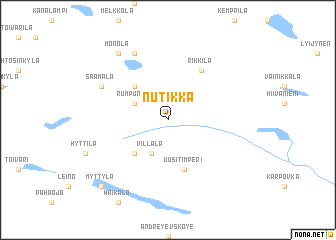 map of Nutikka