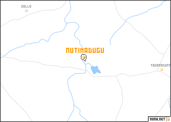 map of Nūtimadugu