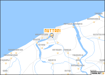 map of Nuttari