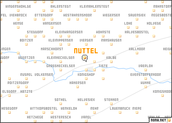 map of Nüttel