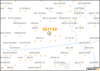 map of Nutter