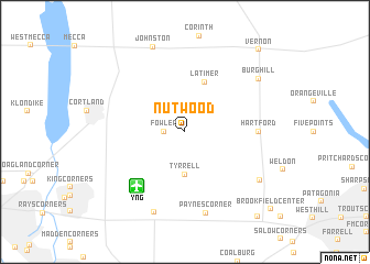 map of Nutwood