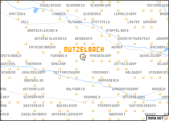 map of Nützelbach