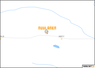 map of Nuulanen