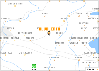 map of Nuvolento