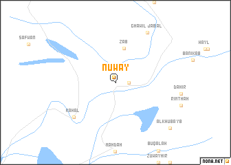 map of Nuwayʼ