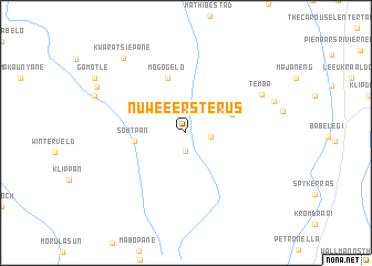 map of Nuwe Eersterus