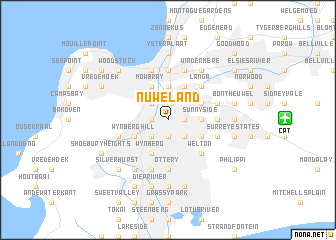 map of Nuweland