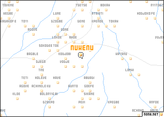 map of Nuwenu