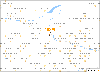 map of Nüxei