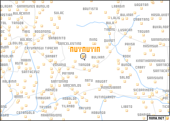 map of Nuynuyin