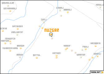 map of Nüzgǝr