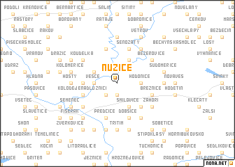 map of Nuzice