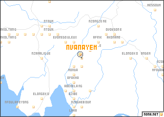 map of Nvanayem