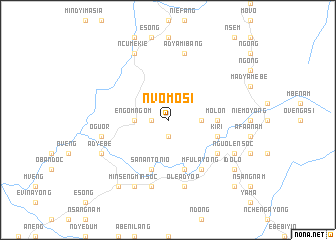 map of Nvomosi