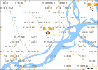 map of Nwade