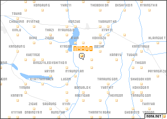map of Nwado