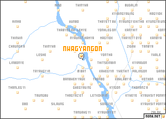 map of Nwagyangon