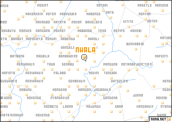 map of Nwala