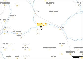 map of Nwala