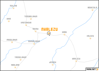 map of Nwalezu