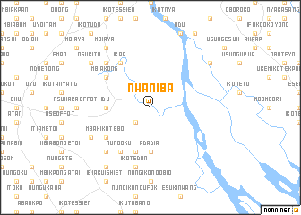 map of Nwaniba