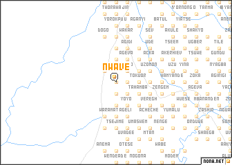 map of Nwave