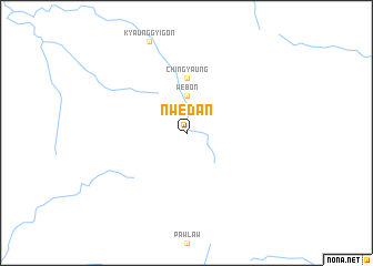map of Nwedan