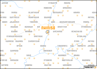 map of Nwiniso