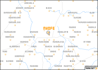 map of Nwofe