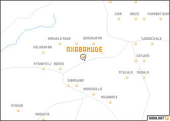 map of Nxabamude