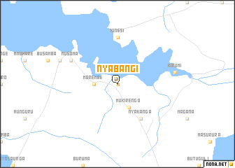 map of Nyabangi