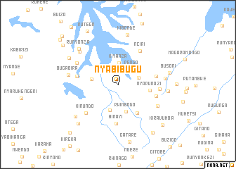map of Nyabibugu