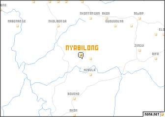 map of Nyabilong