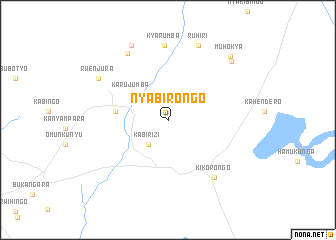 map of Nyabirongo