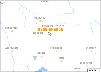 map of Nyabishenge