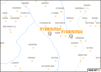 map of Nyabisindu