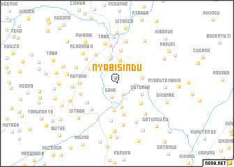 map of Nyabisindu