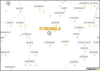 map of Nyabubale