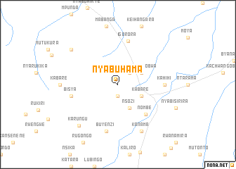 map of Nyabuhama