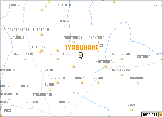 map of Nyabuhama