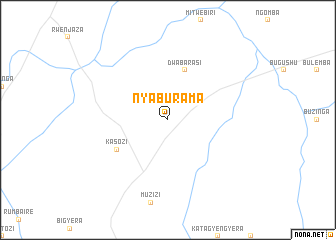 map of Nyaburama