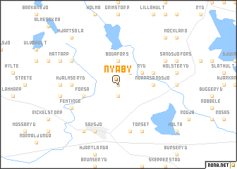 map of Nyaby