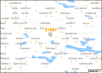 map of Nyaby