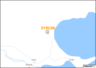 map of Nyacha