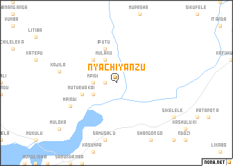 map of Nyachiyanzu