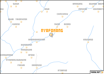 map of Nyafomang